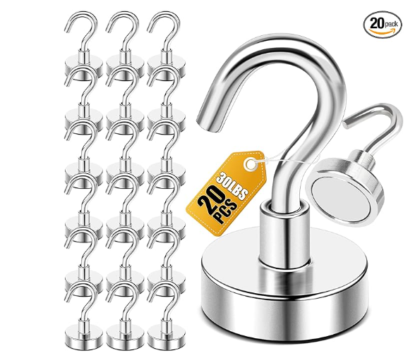 Heavy Duty Magnetic Hooks